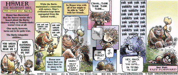 Non Sequitur on Sunday October 26, 1997 Comic Strip
