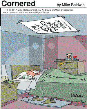 Cornered on Thursday January 19, 2017 Comic Strip