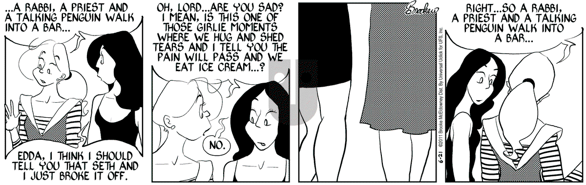9 Chickweed Lane - Tuesday June 21, 2011 Comic Strip