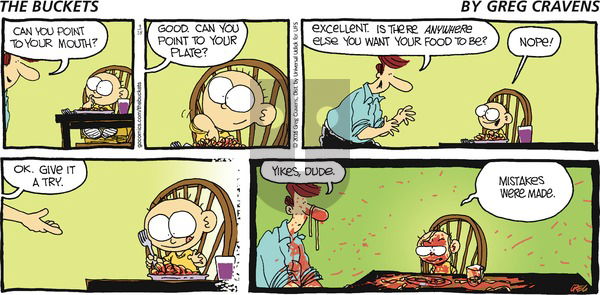 The Buckets on Sunday September 18, 2016 Comic Strip