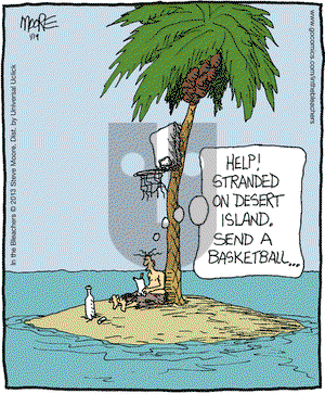 In the Bleachers on Saturday January 19, 2013 Comic Strip