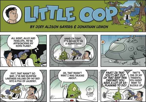Alley Oop on Sunday March 30, 2025 Comic Strip