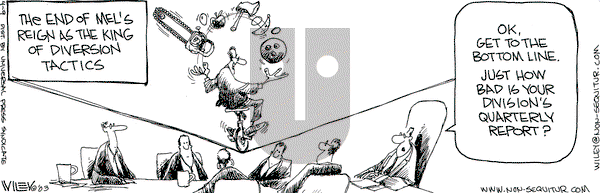 Non Sequitur on Wednesday April 9, 2003 Comic Strip