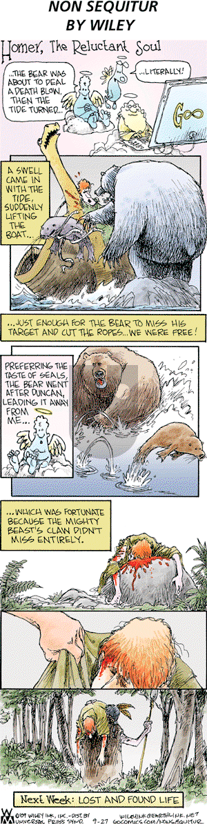 Non Sequitur on Sunday September 27, 2009 Comic Strip