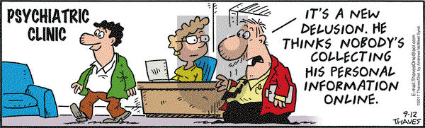 Frank and Ernest on Tuesday September 12, 2017 Comic Strip