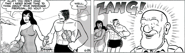 Alley Oop on Monday June 28, 2004 Comic Strip
