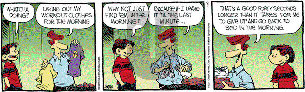 The Buckets on Tuesday September 7, 2021 Comic Strip