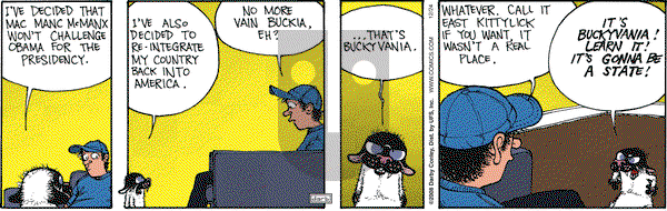 Get Fuzzy on Wednesday December 24, 2008 Comic Strip