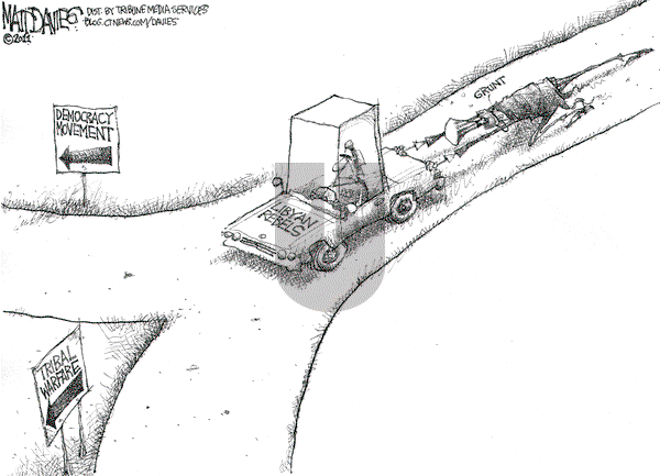 Matt Davies on Tuesday March 22, 2011 Comic Strip