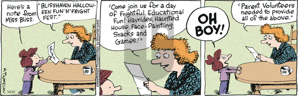 Cul de Sac on Thursday October 22, 2009 Comic Strip