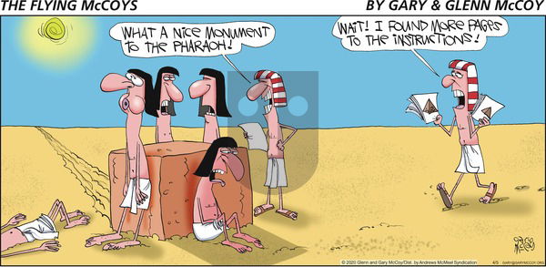 The Flying McCoys on Sunday April 5, 2020 Comic Strip
