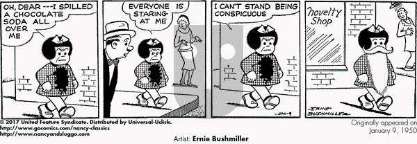 Nancy Classics on Monday January 9, 2017 Comic Strip
