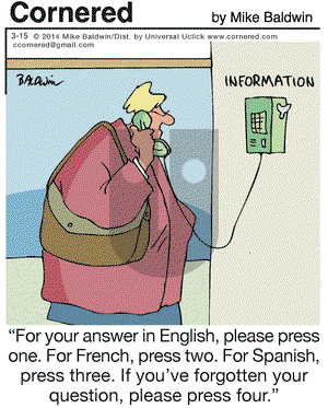 Cornered on Saturday March 15, 2014 Comic Strip