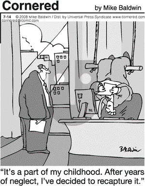 Cornered on Monday July 14, 2008 Comic Strip