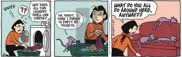 Pooch Cafe on Thursday November 27, 2014 Comic Strip
