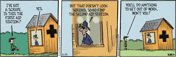 Grand Avenue on Friday June 24, 2016 Comic Strip