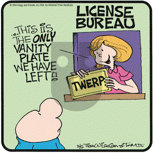 Ziggy on Friday March 5, 2004 Comic Strip