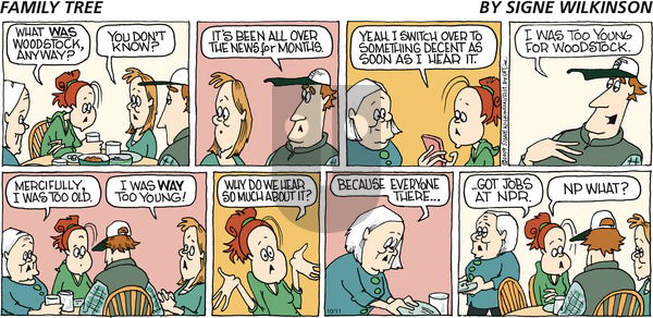 Family Tree on Sunday October 11, 2009 Comic Strip