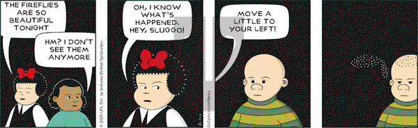 Nancy on Tuesday April 8, 2025 Comic Strip