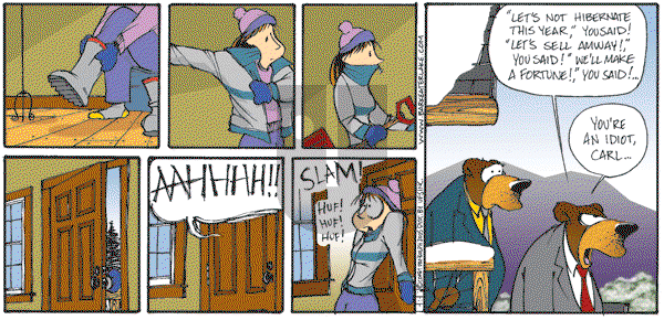 Barkeater Lake on Tuesday April 22, 2025 Comic Strip