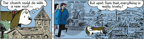 Fred Basset on Monday May 3, 2010 Comic Strip