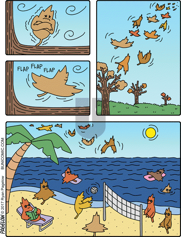 Buni on Monday November 6, 2017 Comic Strip