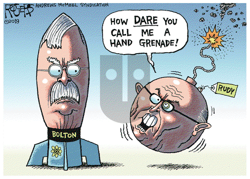 Rob Rogers on Wednesday October 16, 2019 Comic Strip