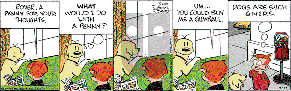 Red and Rover on Saturday April 17, 2021 Comic Strip