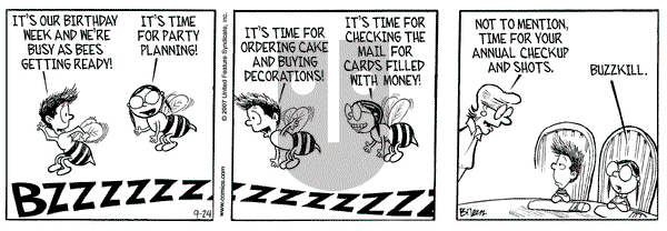 Grand Avenue on Monday September 24, 2007 Comic Strip