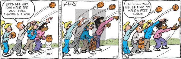 Cleats - Saturday March 15, 2008 Comic Strip