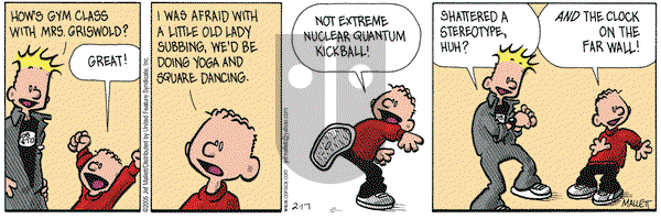 Frazz on Thursday February 17, 2005 Comic Strip