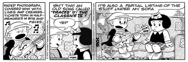 Nancy on Friday April 6, 2007 Comic Strip