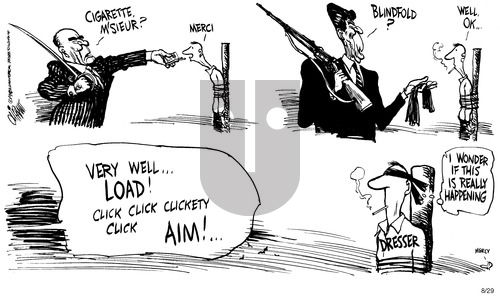Pat Oliphant on Sunday August 29, 1982 Comic Strip