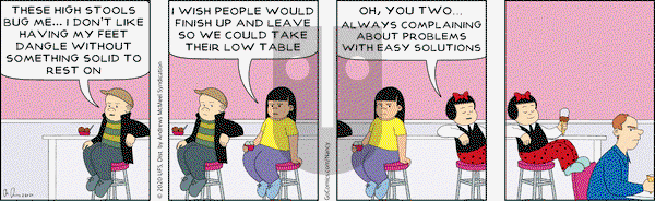 Nancy on Thursday February 20, 2020 Comic Strip