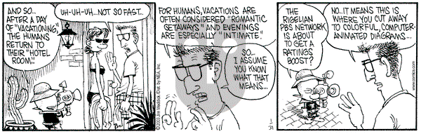 Monty on Friday January 31, 2003 Comic Strip