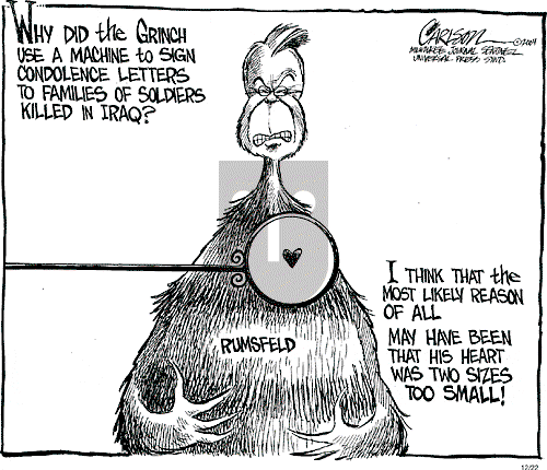 Stuart Carlson on Wednesday December 22, 2004 Comic Strip