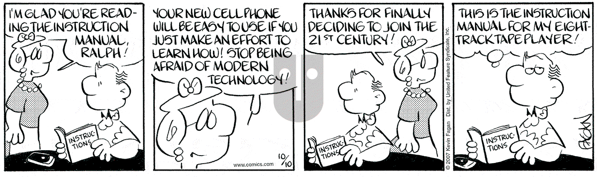 Drabble - Wednesday October 10, 2007 Comic Strip