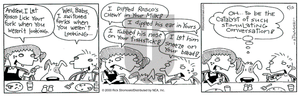 Soup to Nutz - Old on Friday May 12, 2000 Comic Strip