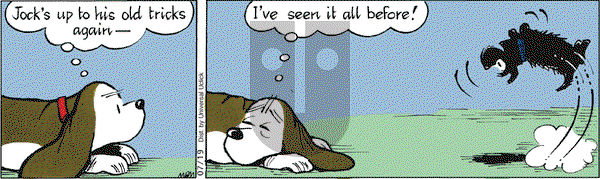 Fred Basset on Monday July 19, 2010 Comic Strip