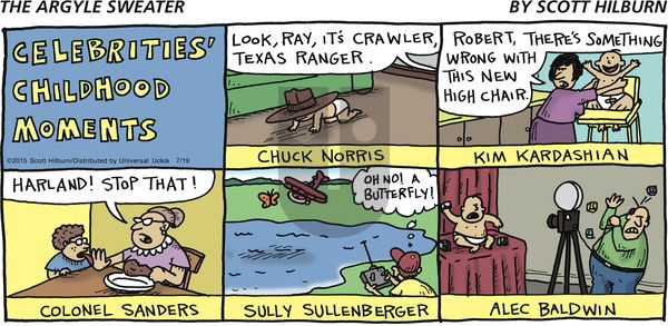 The Argyle Sweater on Sunday July 19, 2015 Comic Strip