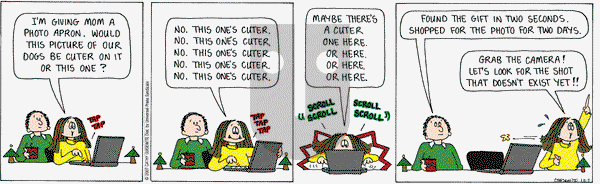 Cathy Classics on Friday December 7, 2007 Comic Strip