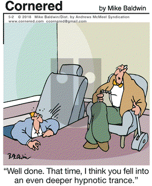 Cornered on Wednesday May 2, 2018 Comic Strip