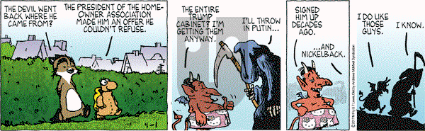 Over the Hedge on Saturday April 1, 2017 Comic Strip
