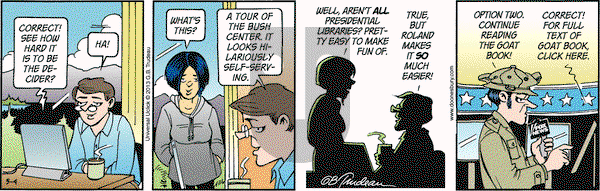 Doonesbury on Saturday May 4, 2013 Comic Strip