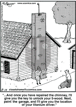 Close to Home on Tuesday October 7, 2003 Comic Strip