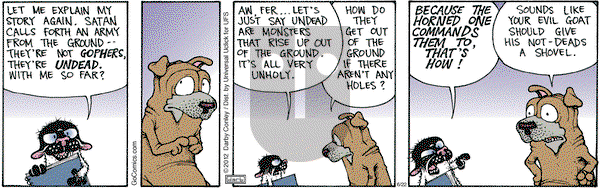 Get Fuzzy on Friday June 22, 2012 Comic Strip