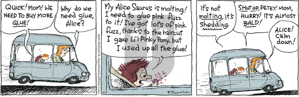 Cul de Sac on Saturday April 7, 2012 Comic Strip