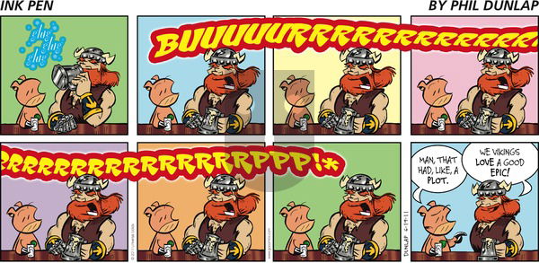 Ink Pen on Thursday May 8, 2025 Comic Strip