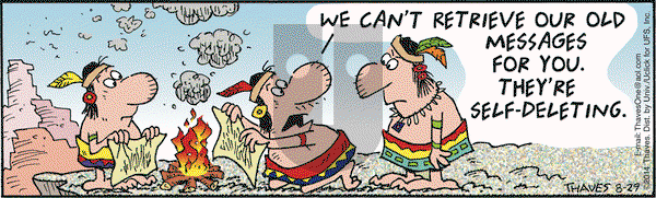 Frank and Ernest on Friday August 29, 2014 Comic Strip