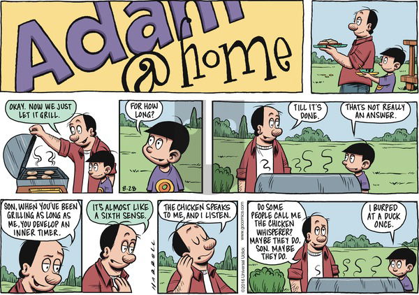 Adam@Home on Sunday August 28, 2016 Comic Strip
